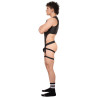Barcode Berlin Bustier Porte-Jarretelles Milos Noir